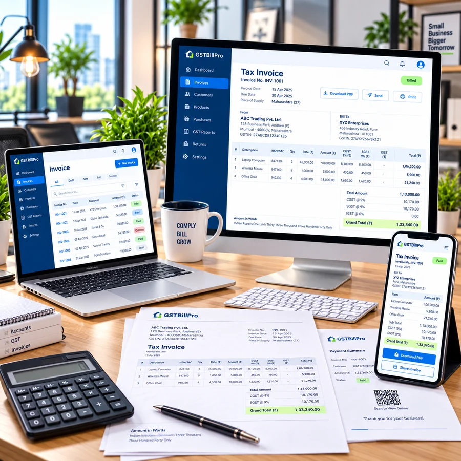 GST Billing Software in Sonipat