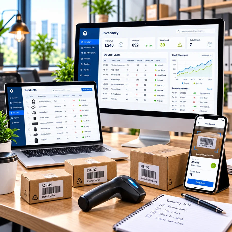 Inventory Management Software in Sonipat